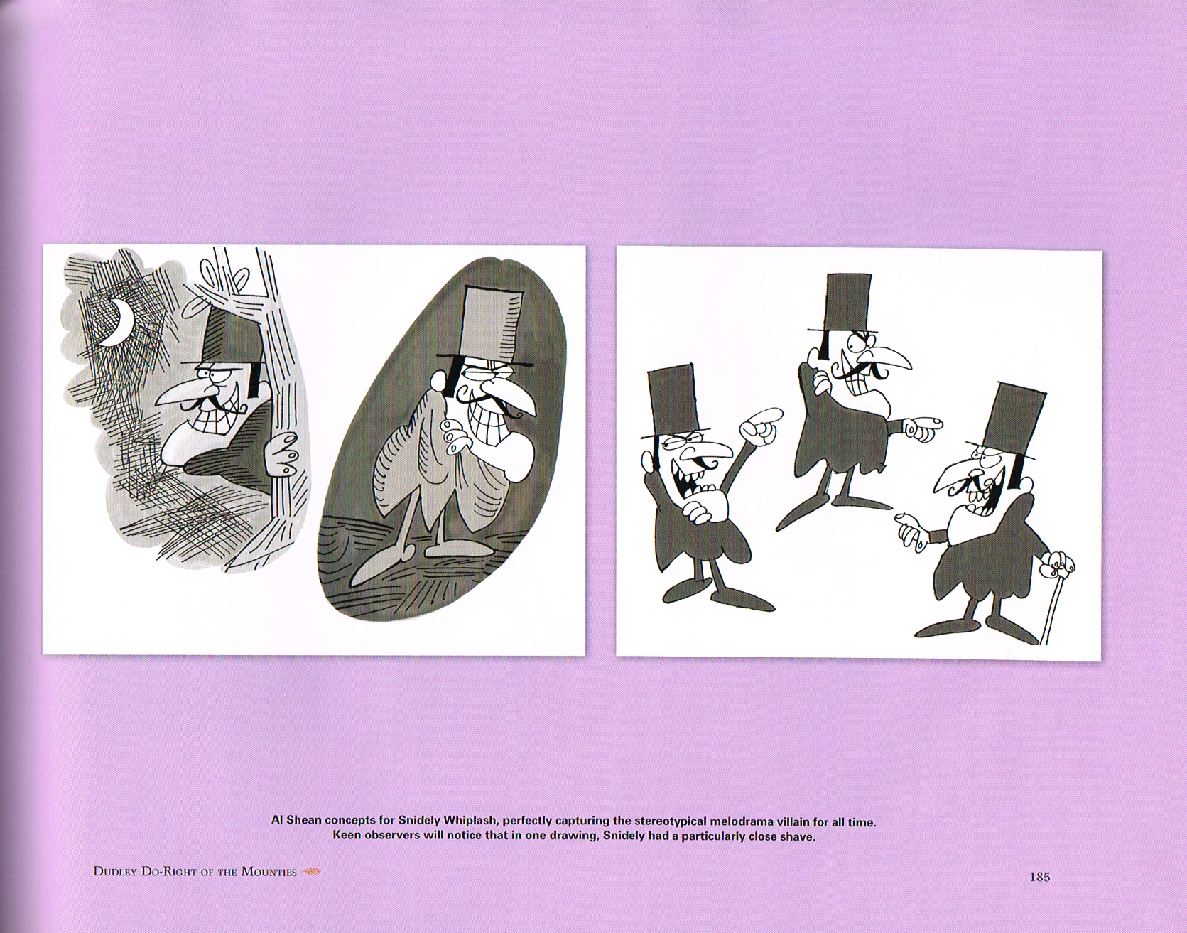 Dudley Do Right of the Mounties — Art & Animation